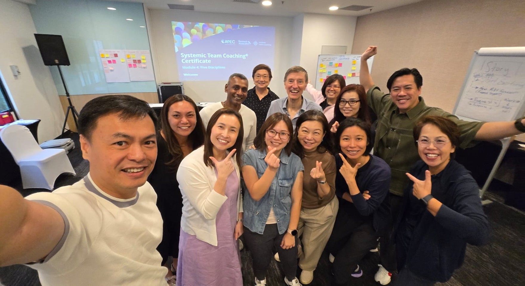Photo of Systemic Team Coaching Certificate group 2025
