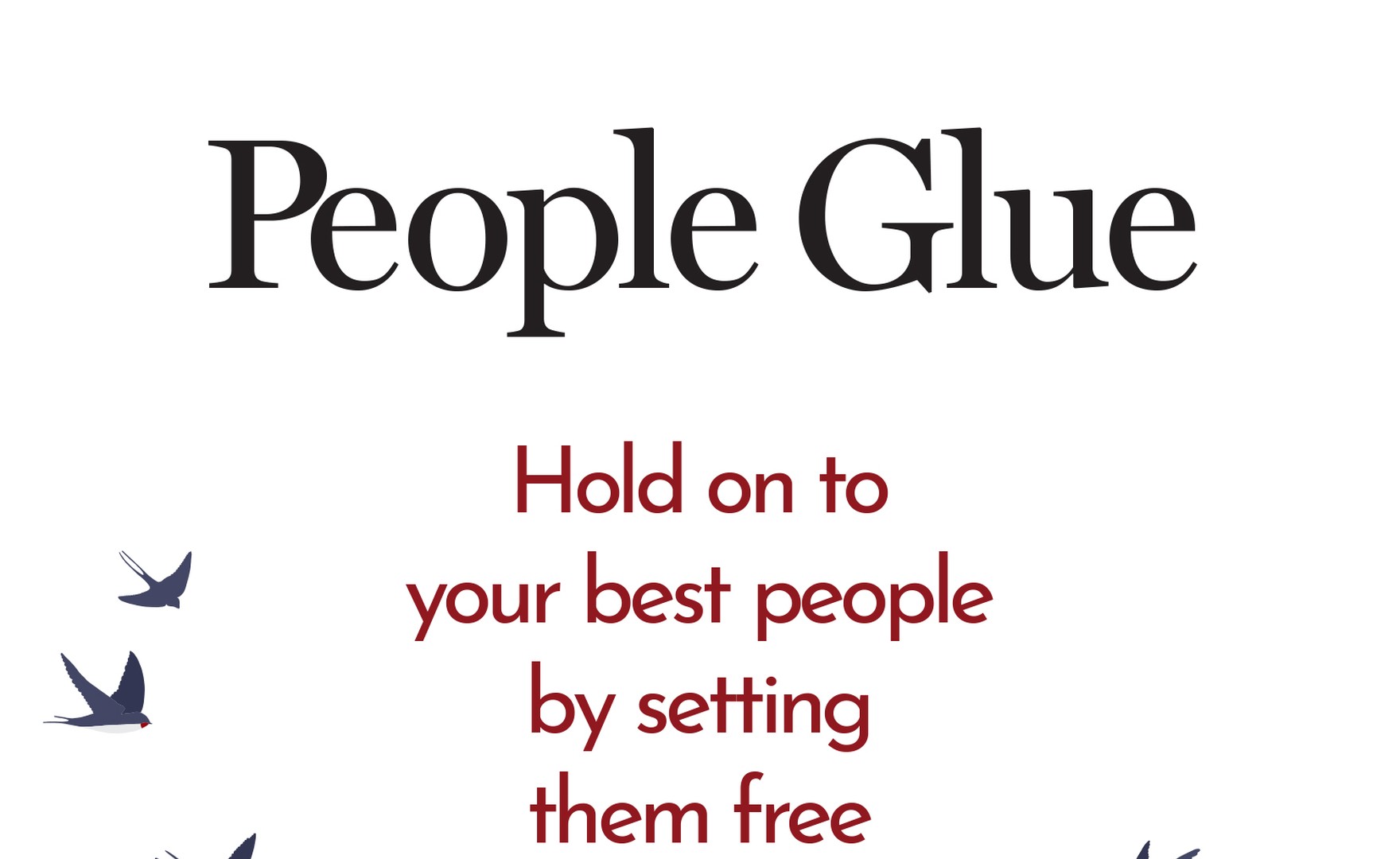Front cover of People Glue by Helen Beedham