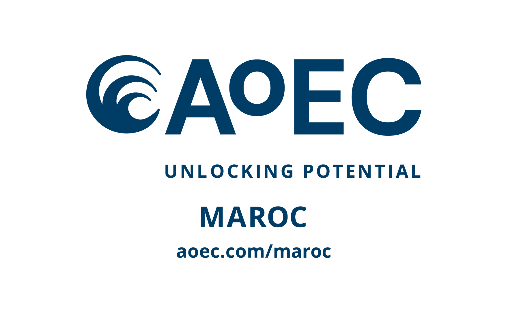 Visual of the AoEC Morocco logo