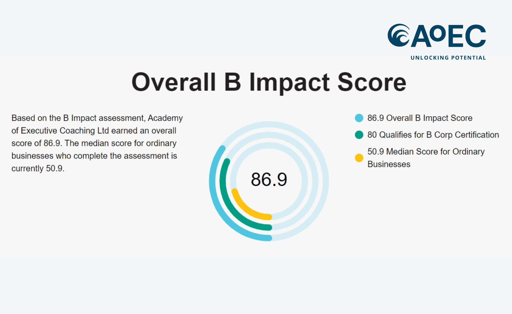 AoEC B corp Score